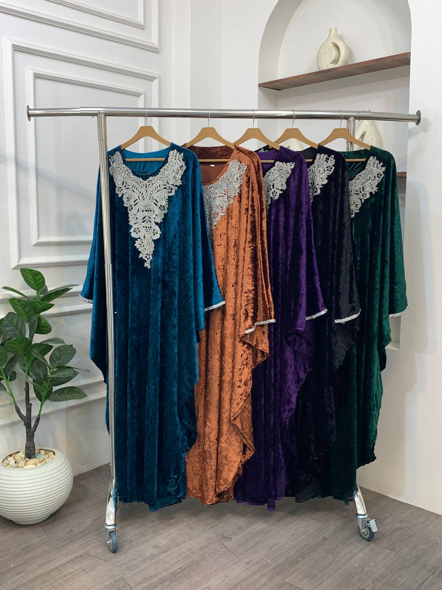 ملحفة قطيفة جنجاه فخمة