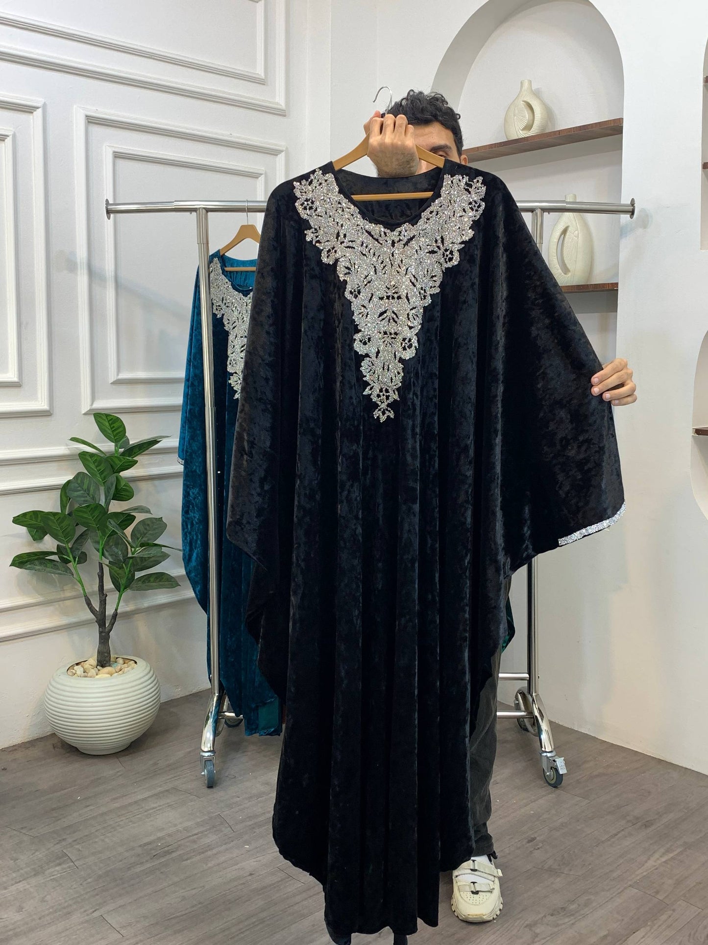 ملحفة قطيفة جنجاه فخمة