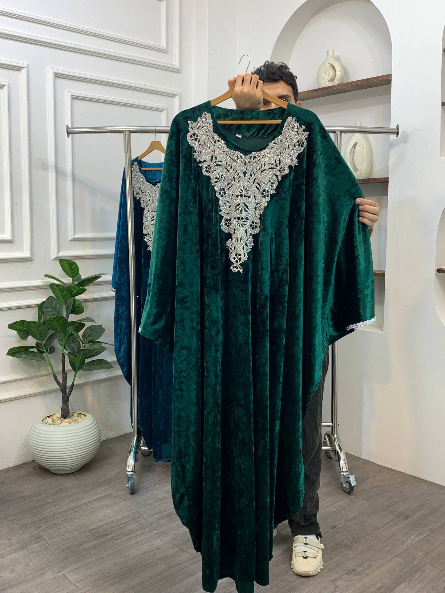 ملحفة قطيفة جنجاه فخمة